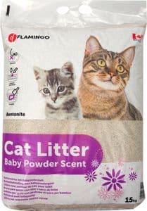 Photo du produit Litière chat agglomérante parfumée 15kg